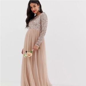 ASOS Maya Maternity/Bridesmaid Sequin Dress